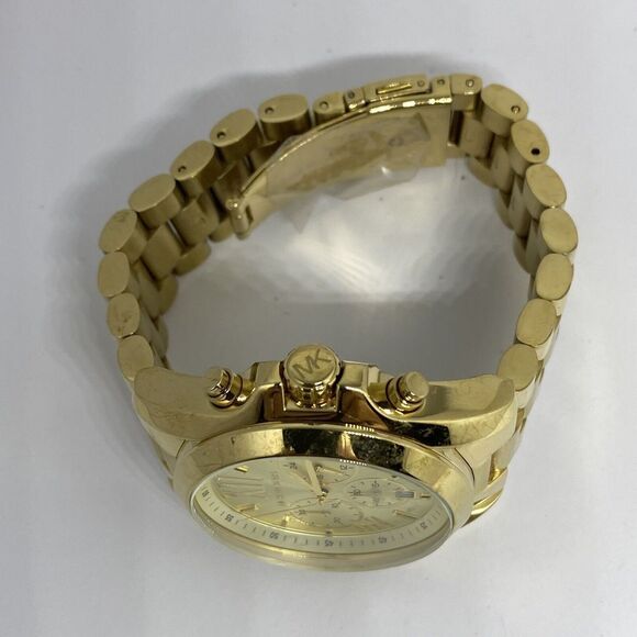 Michael Kors Bradshaw MK5605 Womens Stainless Steel Analog Dial Wrist Watch RQ35 - Picture 8 of 12